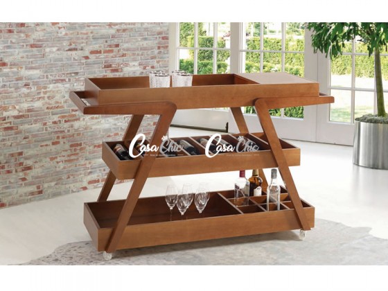 Aparador Console Adega Bar Bom Lar Onix 262 1.36 m